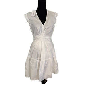 NWT DEREK LAM WHITE MINI DRESS